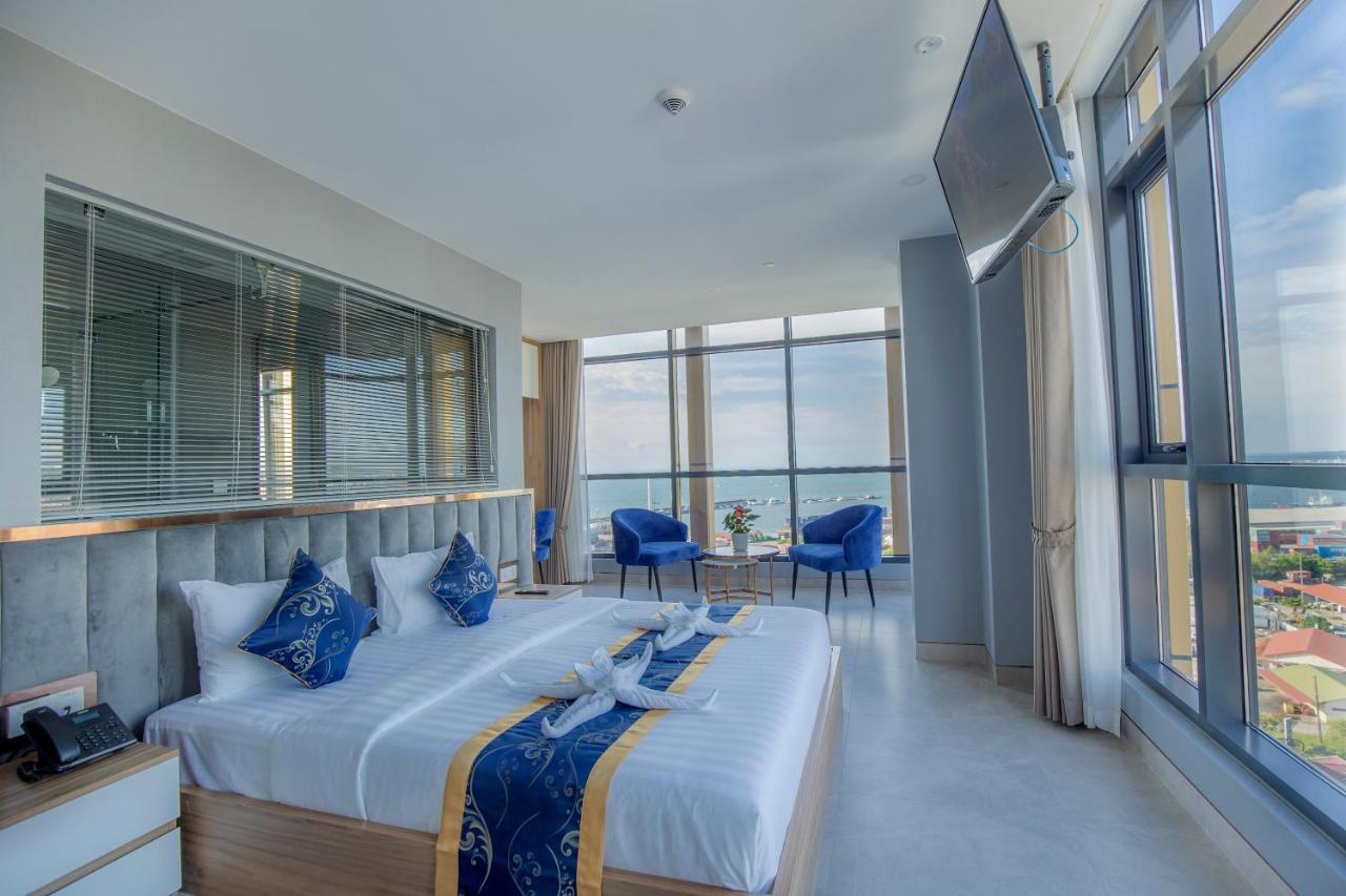 Seascape Palace Hotel Sihanoukville Kültér fotó